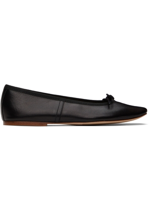 A. P.C. Black Leah Ballerina Flats