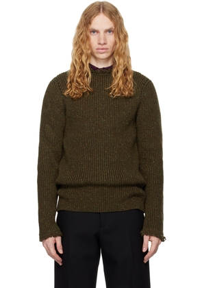 Burberry Green Wool Sweater