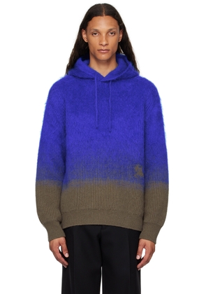 Burberry Blue & Gray Gradient Hoodie