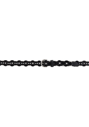 rag & bone Black Aria Chain Belt