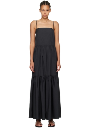 rag & bone Black Saige Maxi Dress