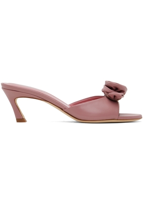 Blumarine Pink Juliet Heeled Sandals
