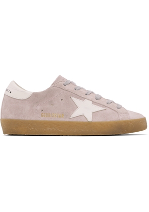 Golden Goose Pink Super-Star Sneakers
