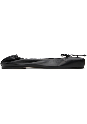 JACQUEMUS Black La Casa 'Les ballerines Ballet' Ballerina Flats