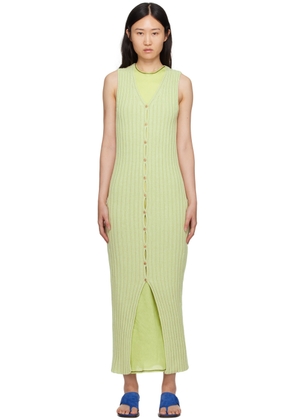 Baserange Green Loulou Maxi Dress