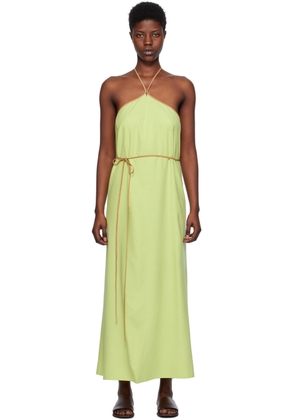 Baserange Green Ligo Maxi Dress