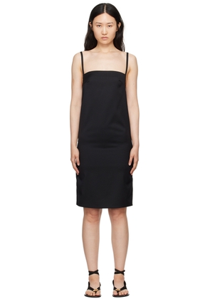 Loulou de Saison Black Blanca Minidress