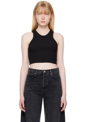 AGOLDE Black Bailey Tank Top