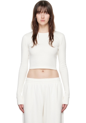 WARDROBE. NYC Off-White Hailey Bieber Edition Long Sleeve T-Shirt