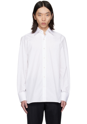 TOM FORD White Classic Fit Shirt