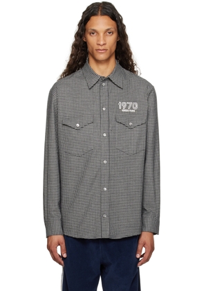 Kenzo Gray Kenzo Paris Archive 1970 Shirt