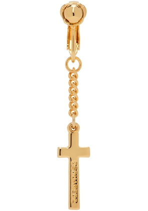 Dsquared2 Gold Jesus Single Earring