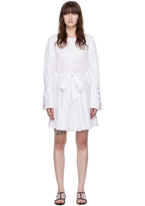 Kika Vargas White Yuri Minidress