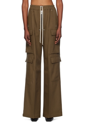 Rick Owens Khaki Porterville Cargobelas Lounge Pants