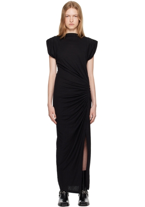 Isabel Marant Etoile Black Isabella Midi Dress