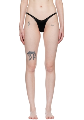 Poster Girl Black Team Bikini Bottoms
