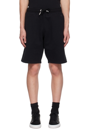 AMI Paris Black Ami de Coeur Shorts