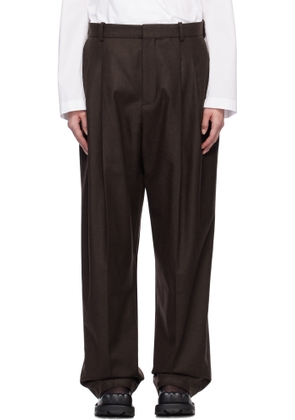 Charles Jeffrey LOVERBOY Brown Edinburgh Trousers