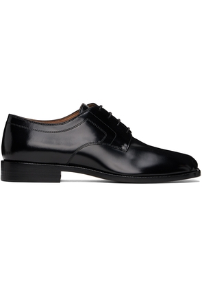 Maison Margiela Black Tabi Lace-Up Derbys