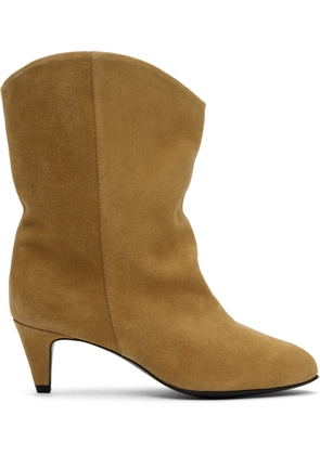 BY FAR Tan Osage Boots