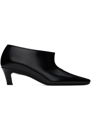 TOTEME Black 'The Wide Shaft' Boots