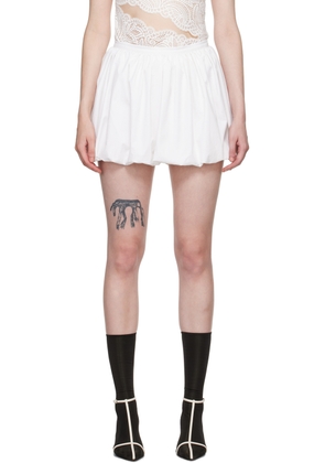 Beaufille White Maro Miniskirt