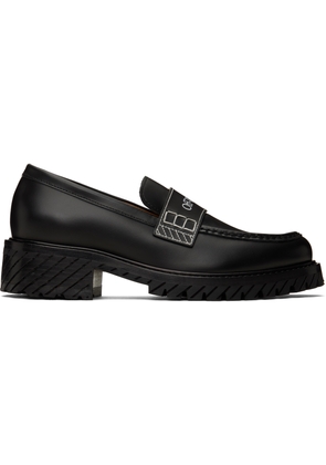Off-White Black Combat Loafers