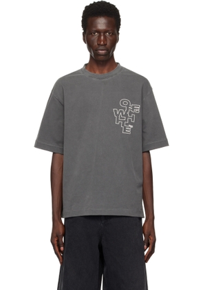 Off-White Black Outline Arrow Skate T-shirt