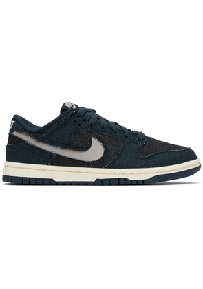 Nike Navy & Black Dunk Low Sneakers