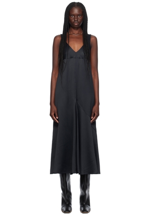 Studio Nicholson Navy Wylie Maxi Dress