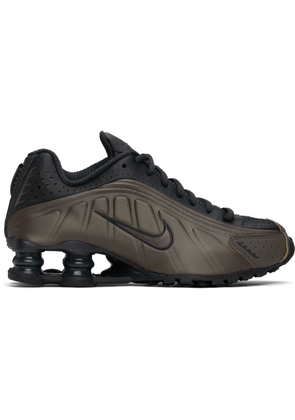 Nike Khaki & Black Shox R4 Sneakers