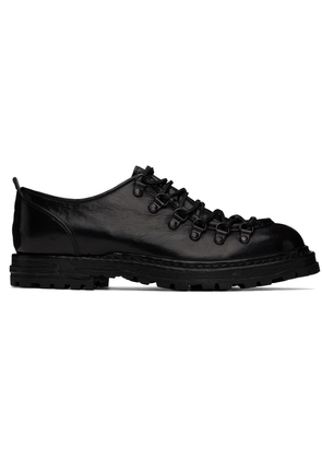 Officine Creative Black Artik 003 Oxfords