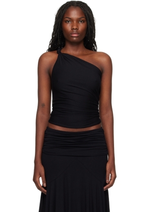 Gimaguas Black Fiocco Top