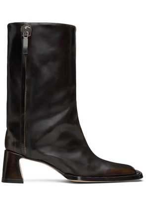 Miista Brown Raleigh Boots