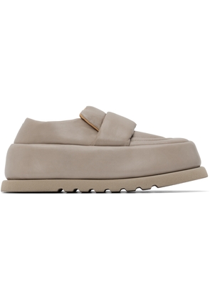 Marsèll Taupe Bombo Loafers