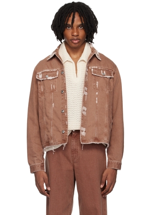 Séfr Pink Benico Denim Jacket