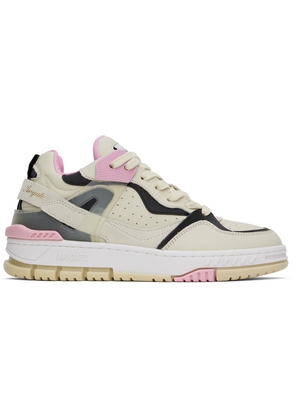Axel Arigato Beige & Pink Astro Sneakers