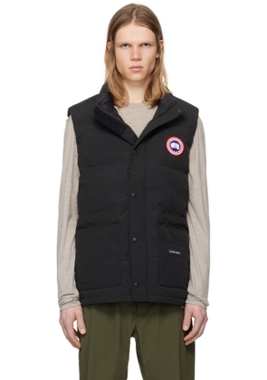 Canada Goose Black Freestyle Crew Down Vest