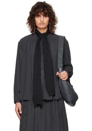 LEMAIRE Gray Gathered Blouse
