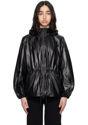 MACKAGE Black Isha Balloon Sleeve Rain Jacket