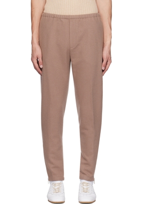 Dries Van Noten Pink Drawstring Trousers
