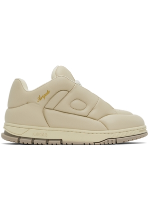Axel Arigato Beige Area Puff Puff Sneakers