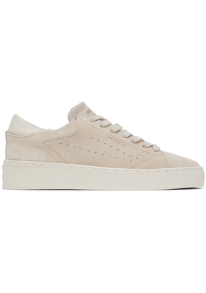 Axel Arigato Taupe Court Suede Sneakers
