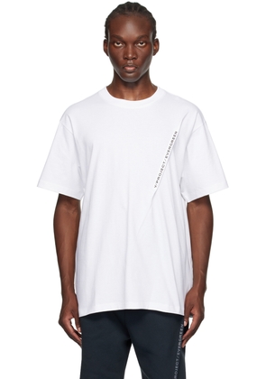 Y/Project White Pinched Logo T-Shirt