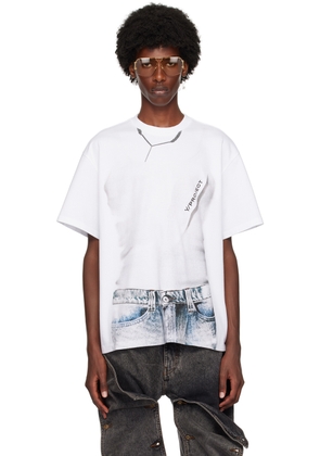 Y/Project White Trompe-L'ail T-Shirt