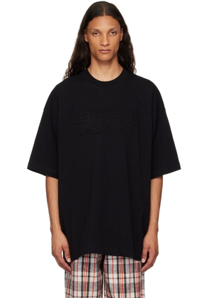 VETEMENTS Black Illusion Logo T-Shirt