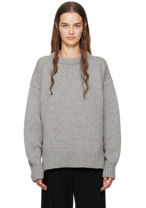 The Row Gray Ophelia Sweater