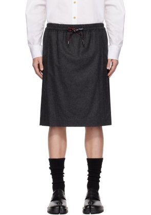 Vivienne Westwood Gray Kilt Skirt