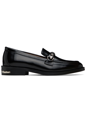 Toga Virilis Black Polished Loafers