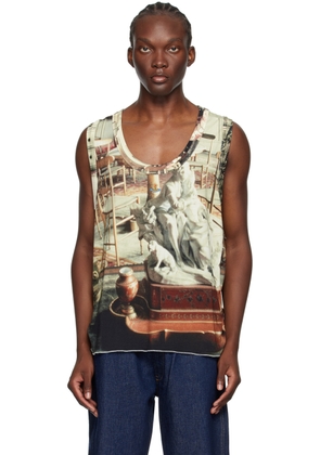 Vivienne Westwood Beige Andreas Tank Top